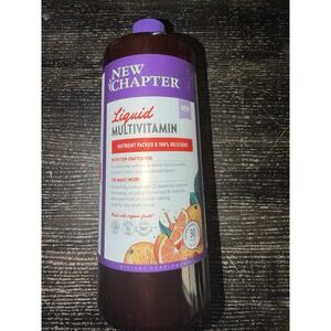 New Chapter Liquid Multivitamin Orange Mango, 30 fl oz